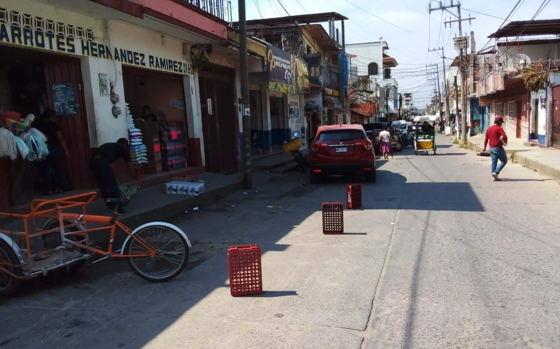 cierran estacionamiento 1